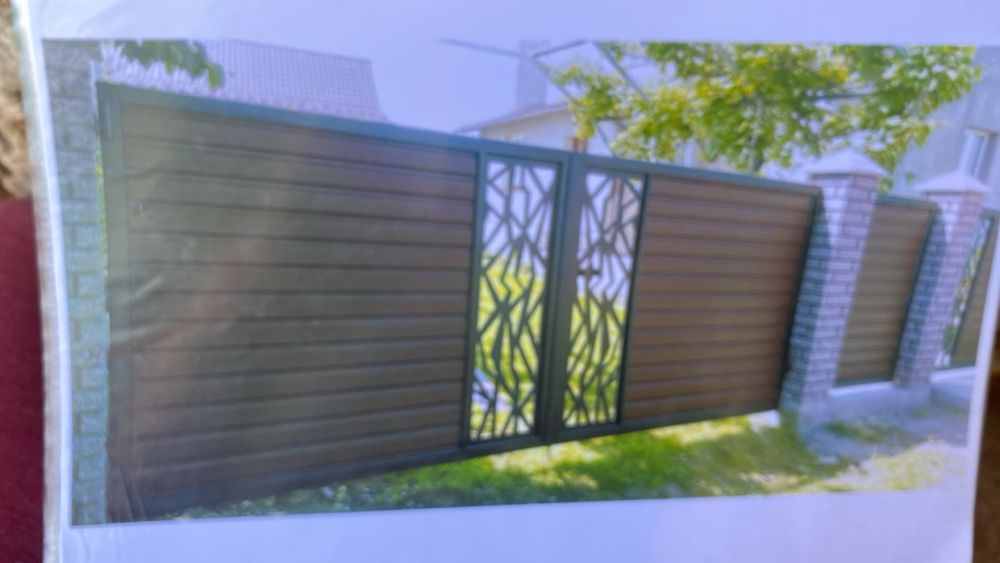 Ковані ворота,брами,піднавіси,огорожі,перила