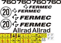Naklejki Fermec 760 780 i 860