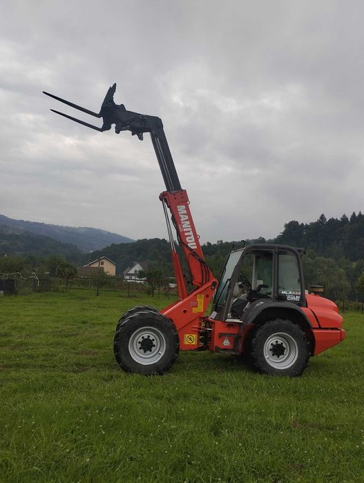 ładowarka teleskopowa przegubowa manitou 628-120  jcb cat merlo okazja