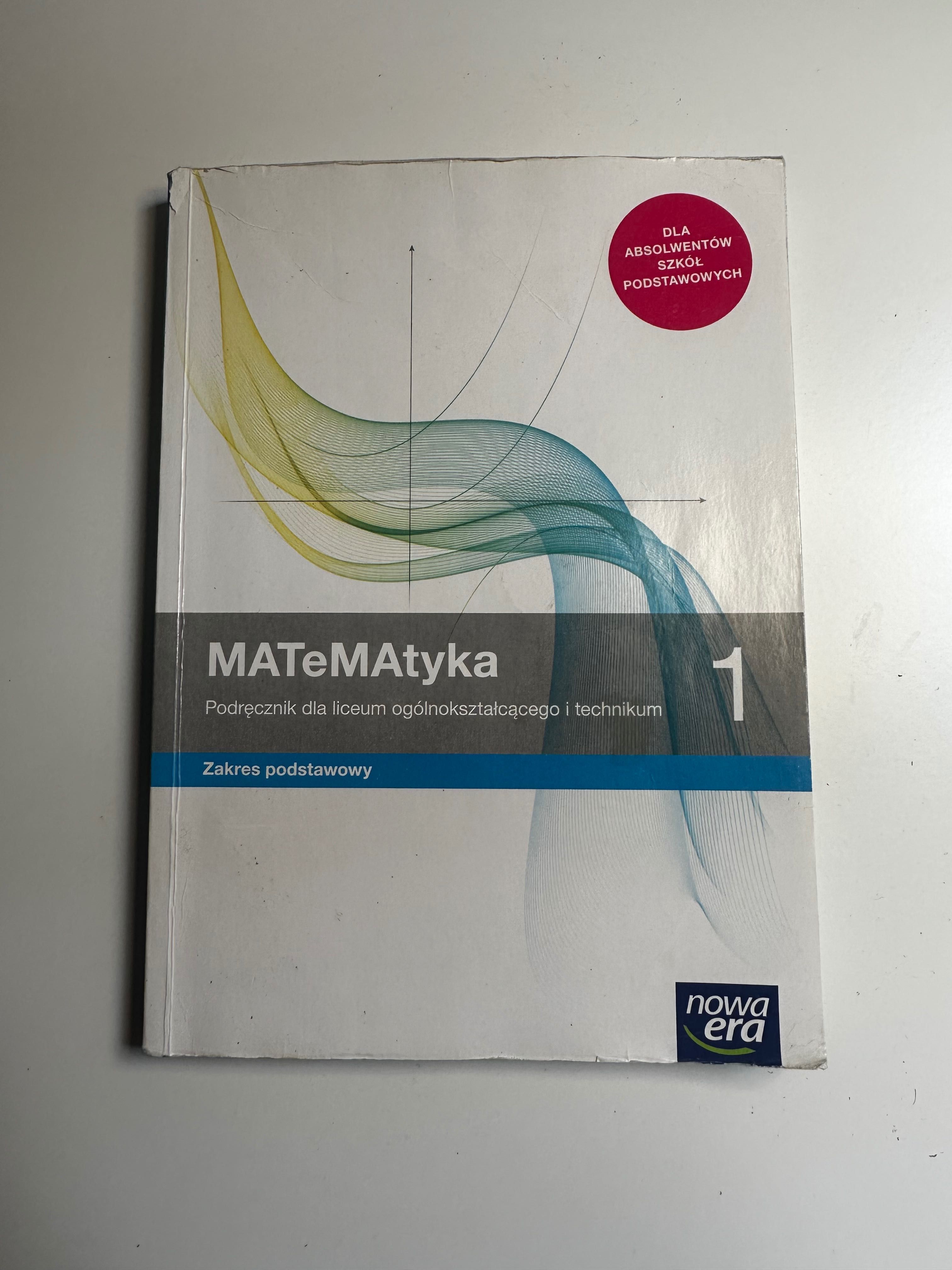 Podręcznik do matematyki klasa 1 MATeMAtyka
