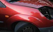 Ford Fiesta MK6  błotnik przód przedni prawy lewy T5