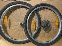 Kola 24 Specialized Alex Rims komplet przod i tyl z kaseta