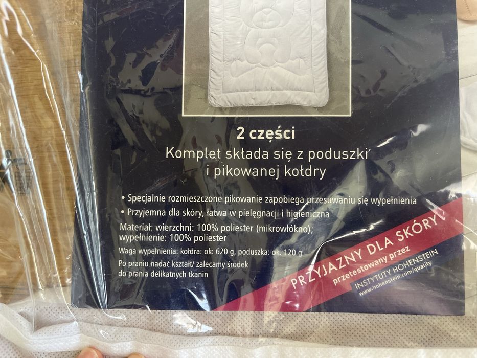 Komplet pościeli dla dziecka kołdra poduszka pościel