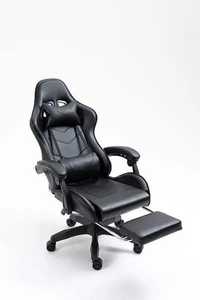 Крісло геймерське в чорному кольорі.