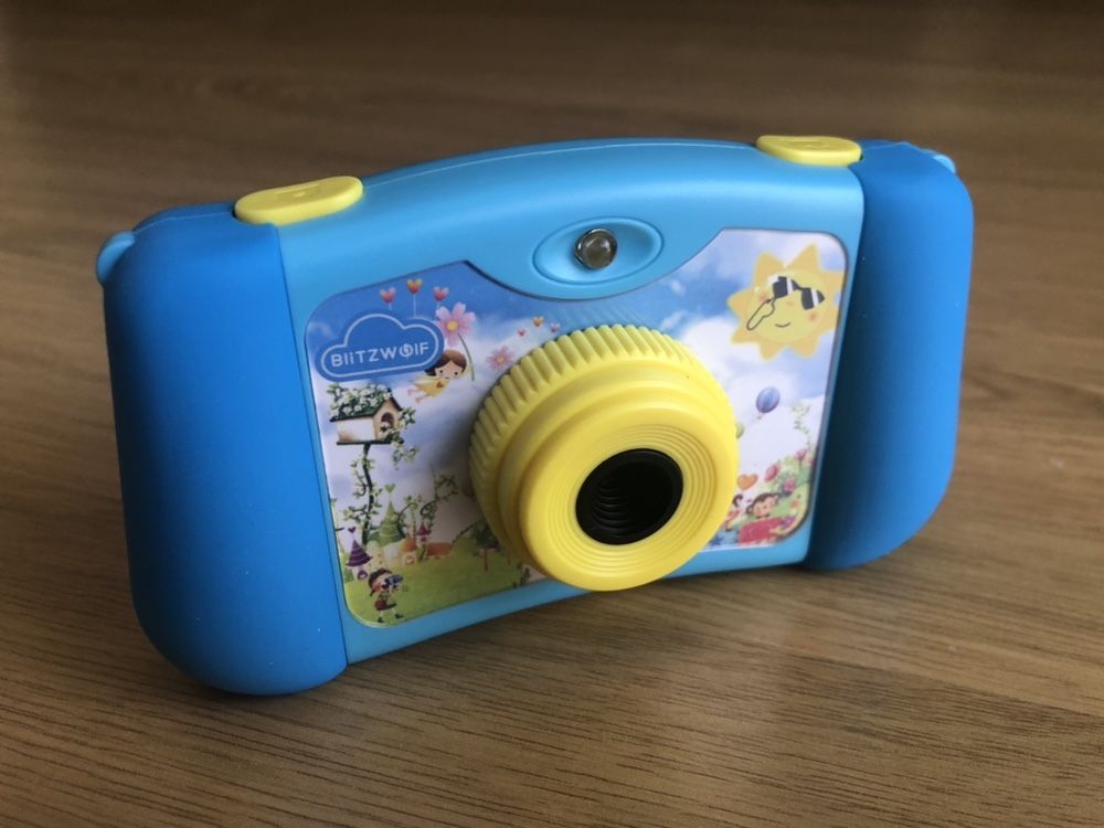 Máquina fotográfica/Consola de jogos Blitzwolf para crianças