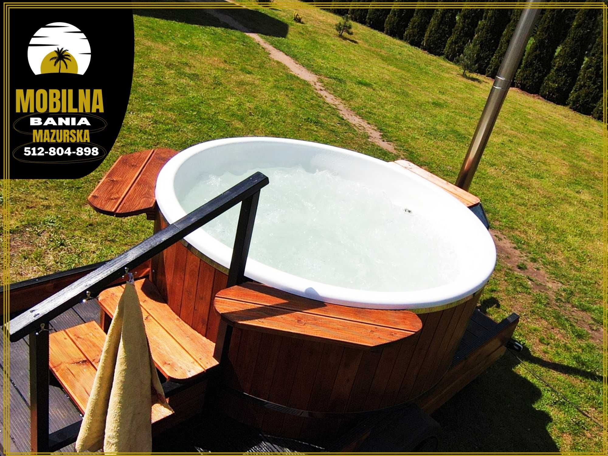 Mobilna bania/jacuzzi/balia // PROMOCJA 500ZŁ/WEEKEND / DREWNO GRATIS
