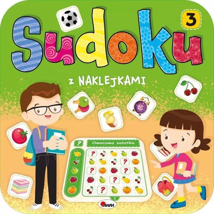 Sudoku z naklejkami 3. AWM