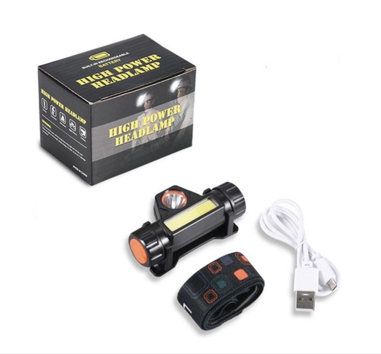 Налобний ліхтарик з магнітами