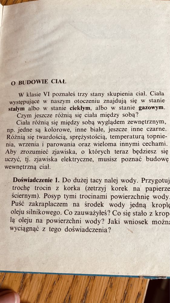 Fizyka kl 7 wsip podręcznik z 1976 r dla dzieci dla dzieci głuchych