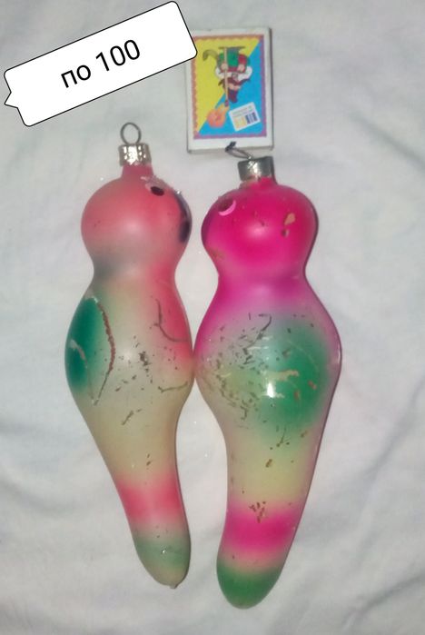 Игрушки. СССР. Новогодние. Ёлочные игрушки СССР