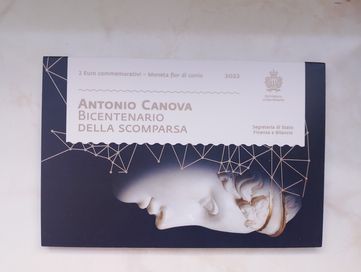 Moneta 2 euro San Marino Canova 2022r.
