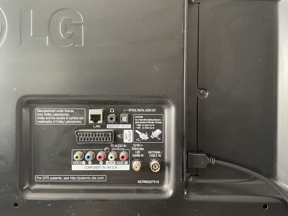 Telewizor LG 42LF652V z systemem WebOS