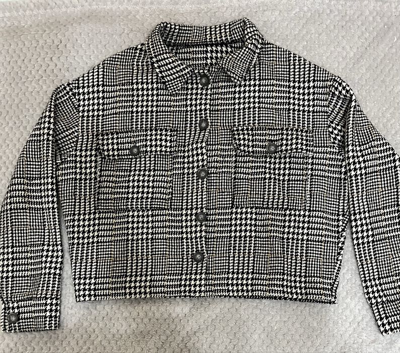 Піджак сірий дівчачий стильний