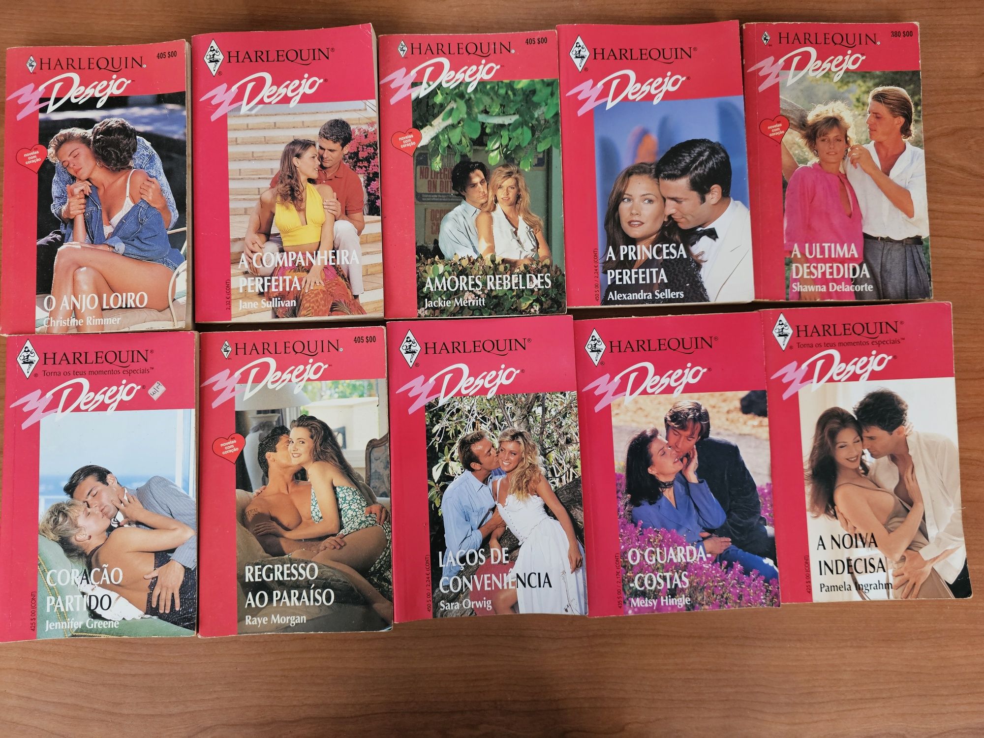 Livros coleção harlequin desejo