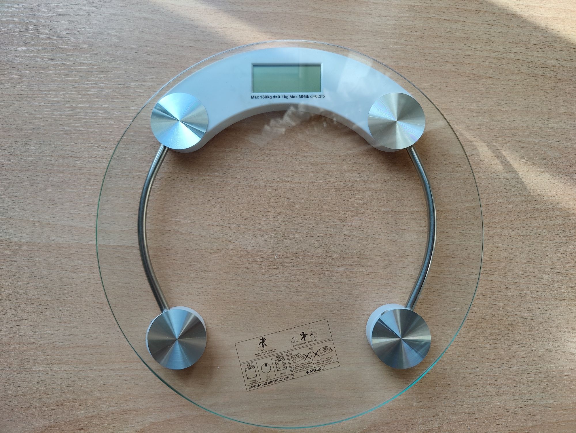 Электронные напольные весы Personal Scale круглые
