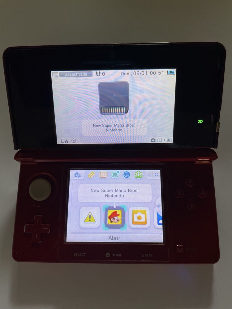 Nintendo 3DS como nova
