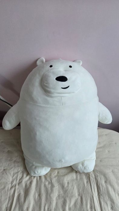 Miś pluszak jak poduszka