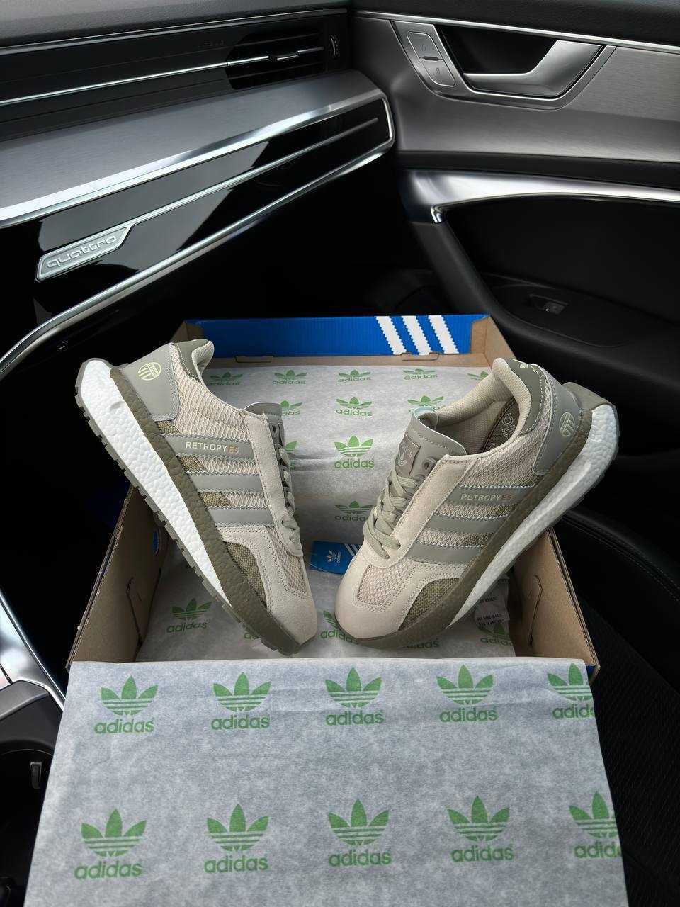 Чоловічі кросівки адідас Adidas Originals Retropy E5 Beige Olive 41-45
