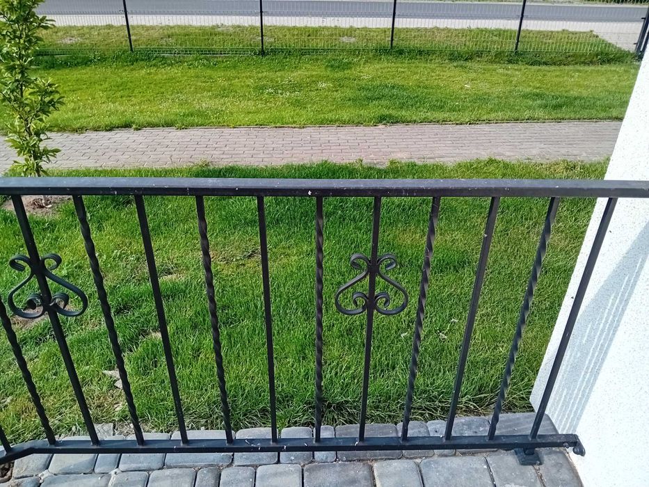 Balustrada kuta na taras 8m.