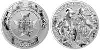 Moneta 5 Euro 2022 Malta srebro