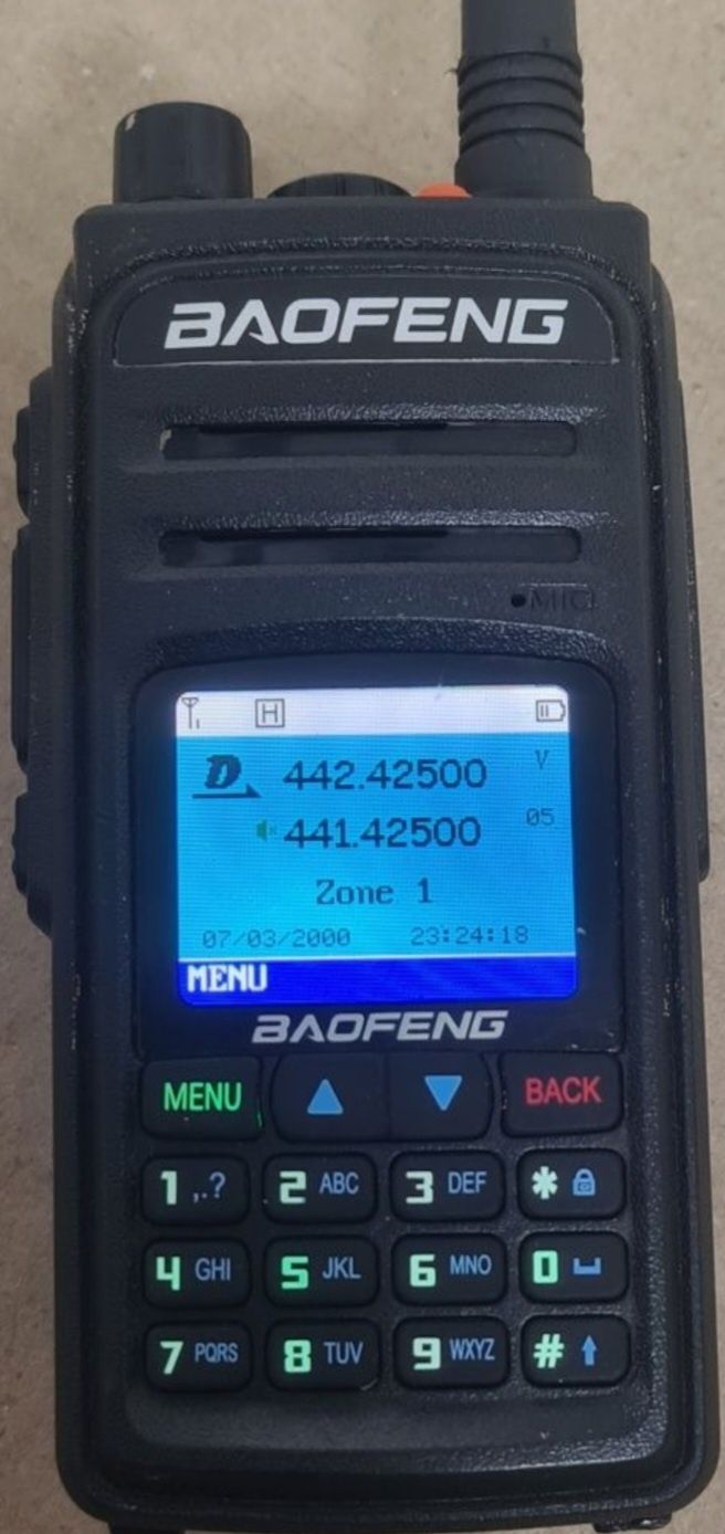 Рация DMR Baofeng DM-1702 c GPS