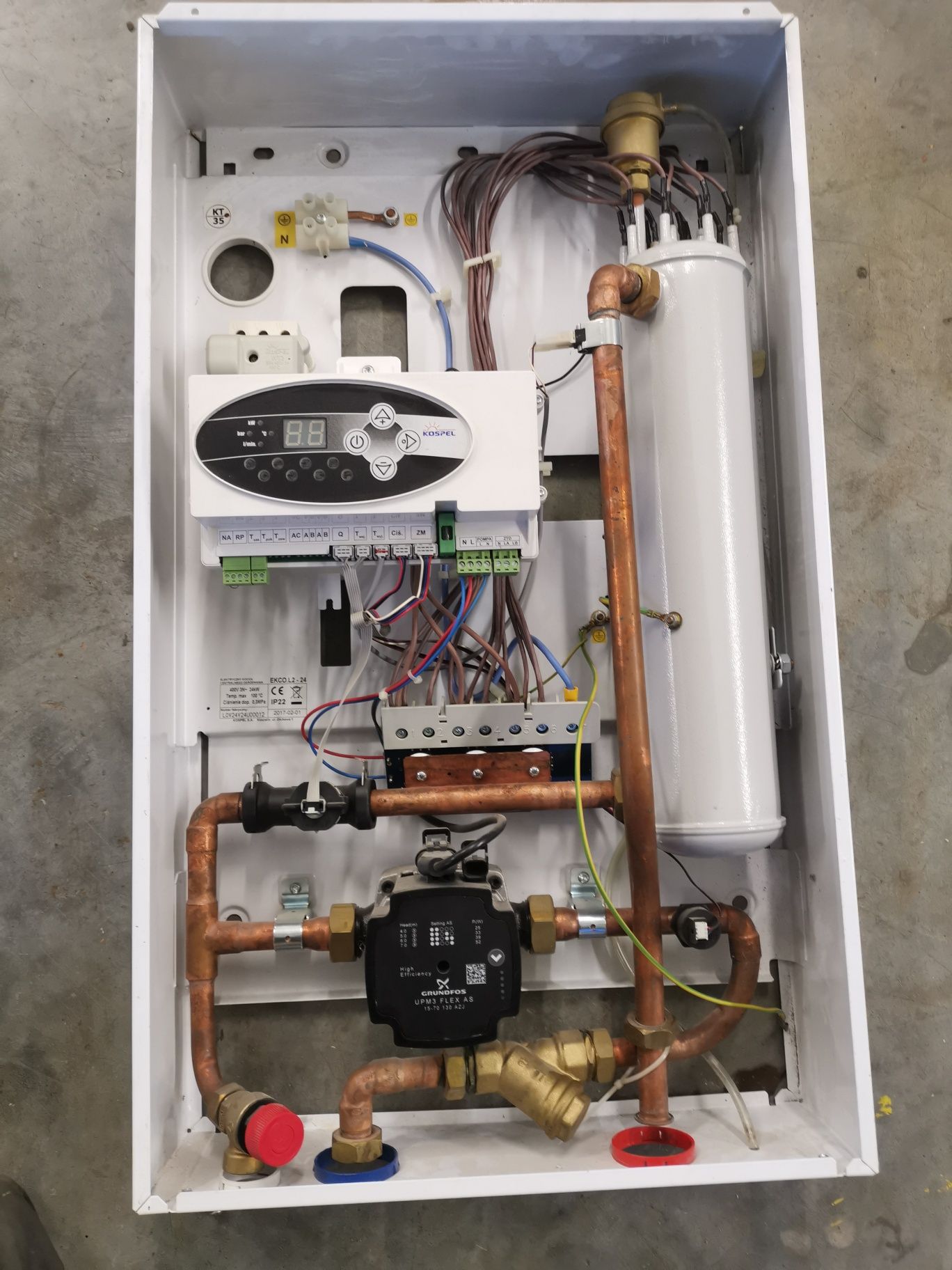 Piec elektryczny kospel  EKCO.L2-24 – 24kw lekarstwo 253v z fotowoltai