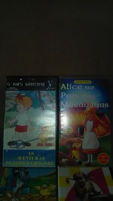 Desenhos animados clássicos vhs