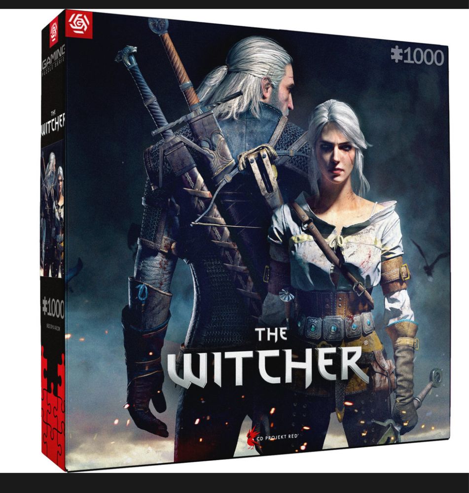Good Loot, puzzle, Wiedźmin: Geralt & Ciri, 1000 el.