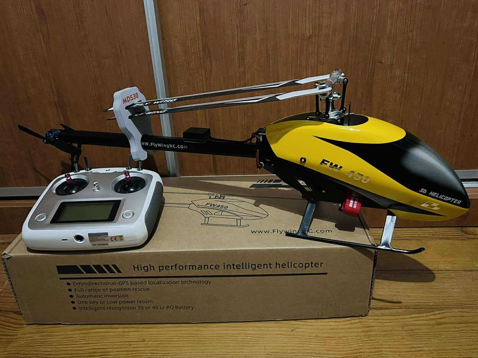 Helicóptero RC FlyWing FW450 V2 GPS