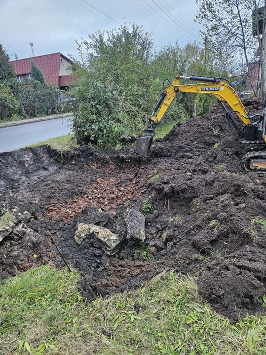 Uslugi minikoparka  , wywrotka 3.5 t