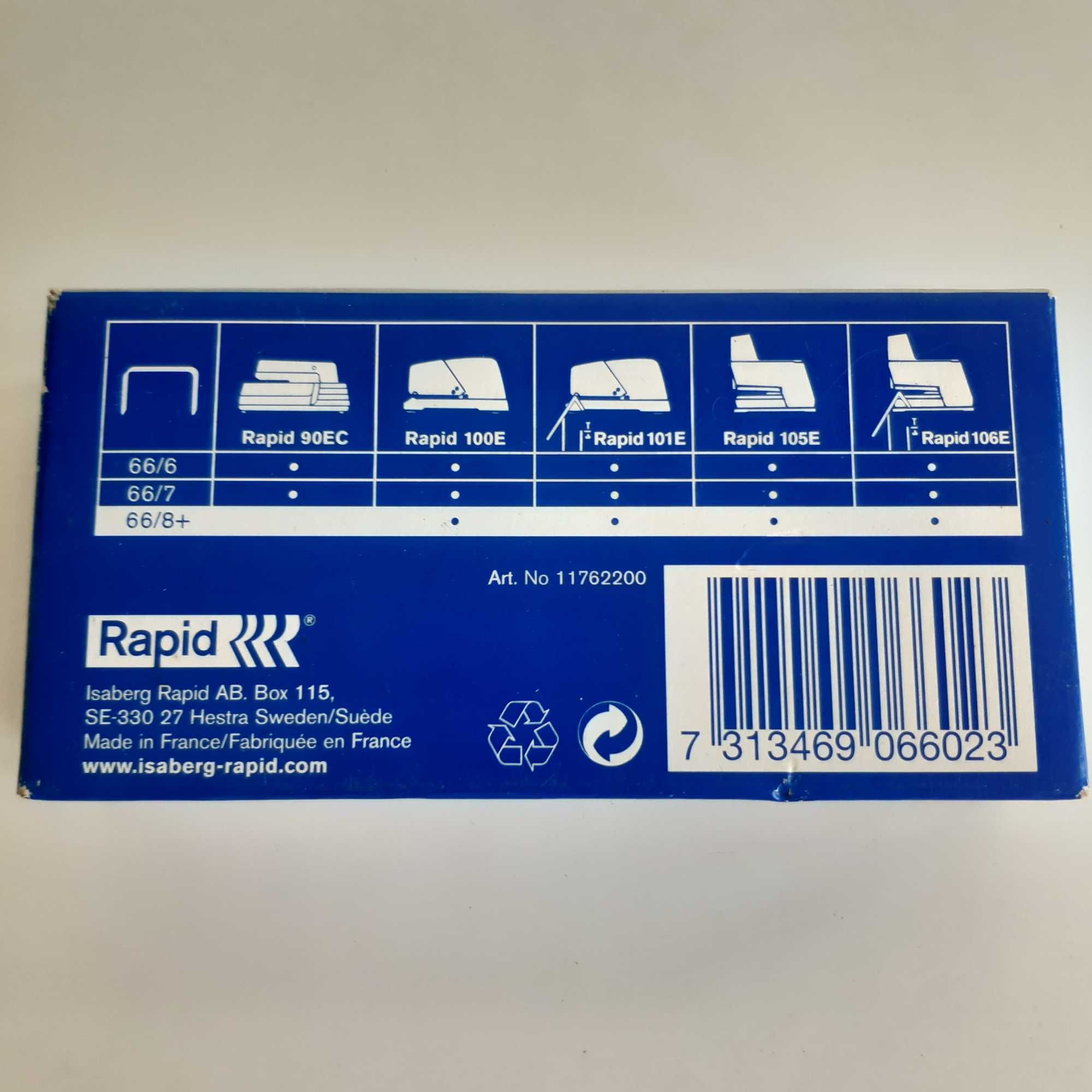 Caixa Nova 5000 Agrafos Rapid Electric 8,5mm - 66/8+