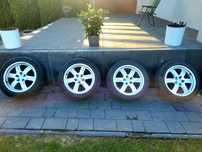 Audi a5 alufelgi 5x112 225/50/17 Continental zima