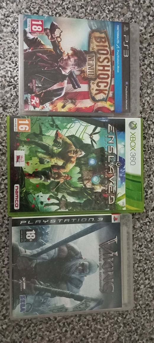 Enslaved/Viking/Bioshock infinite Playstation 3/Xbox 360