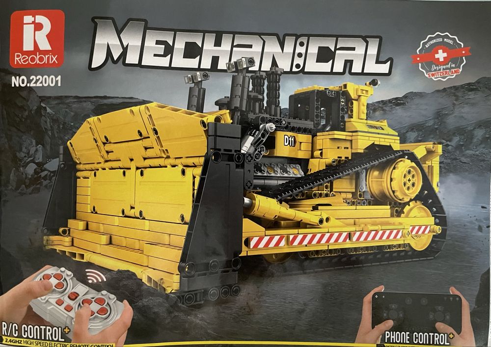 Klocki Reobrix Block City Technical 22001 (D11) 1988pcs 6+