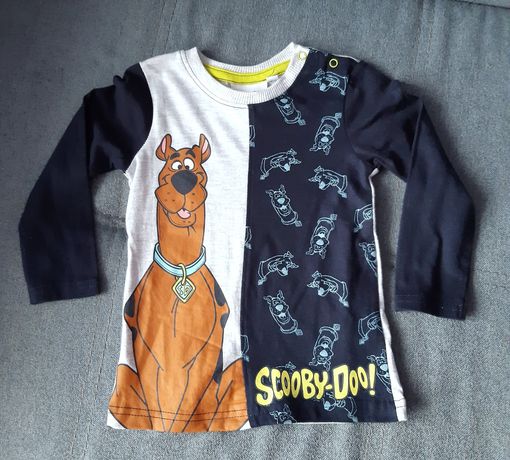 Scooby-Doo bawełniana bluzka z długim rękawem