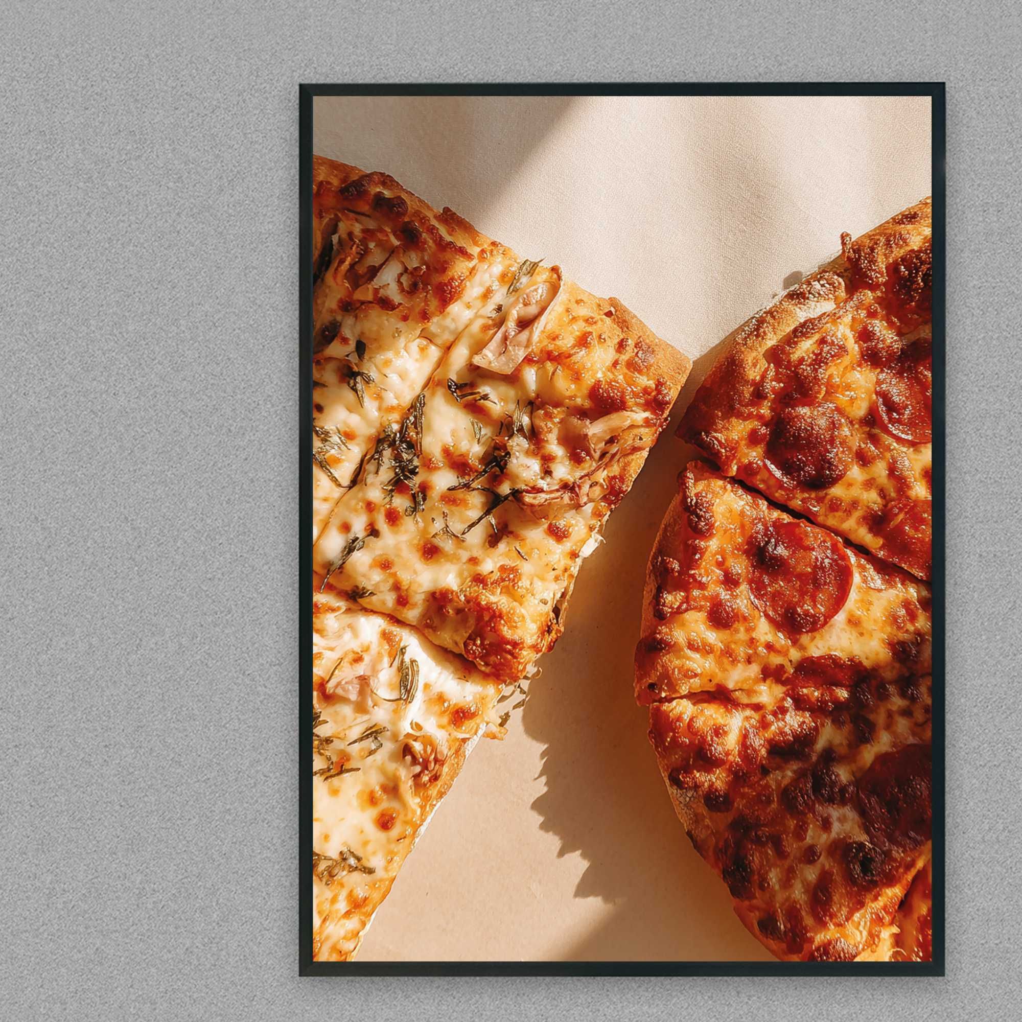 plakat pizza, plakat reklamowy pizza, obraz pizza, pizza