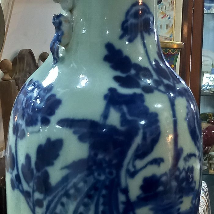 Pote em porcelana da china Com 42 cm