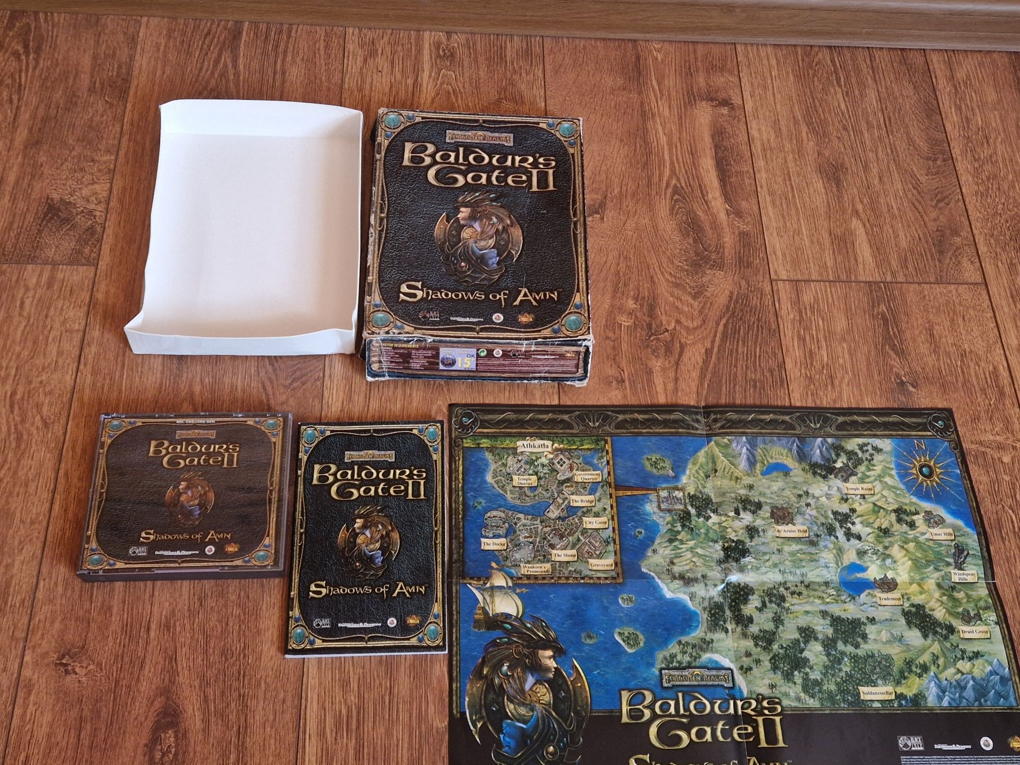 Игра Baldur's Gate 2 Shadows Of Amn Big Box PC Complete
