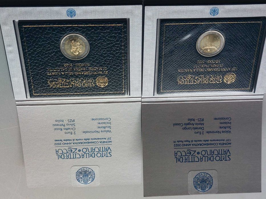 Moedas 2 euros Vaticano 2024