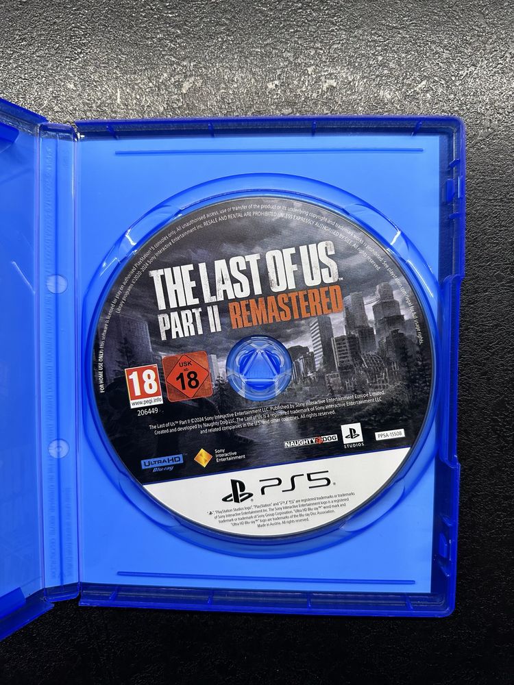 The Last of Us 2 Part II Remastered PS5