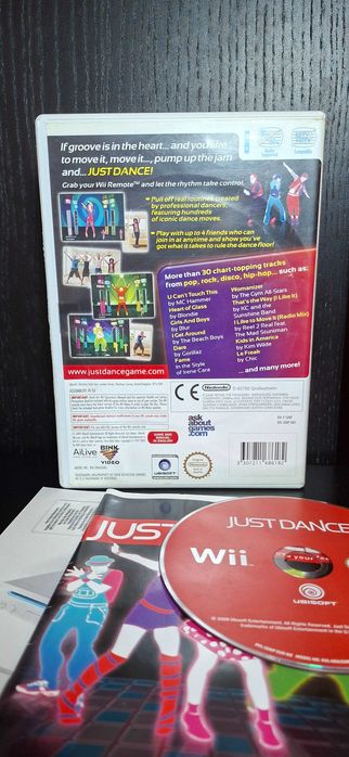Michael Jackson The Experience e Just Dance Nintendo Wii Bom Estado