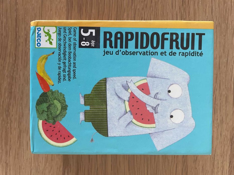 Jogo de Cartas - Rapidofruit (Observação e Velocidade) - DJECO