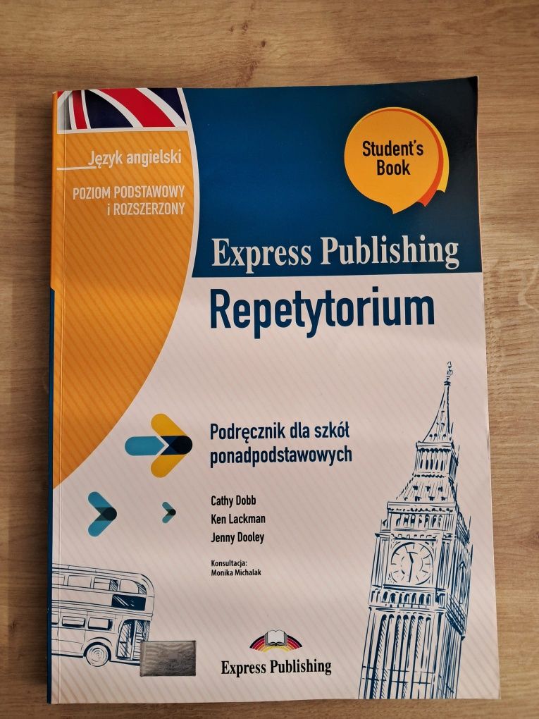 Repetytorium język angielski poziom podstawowy i rozszerzony