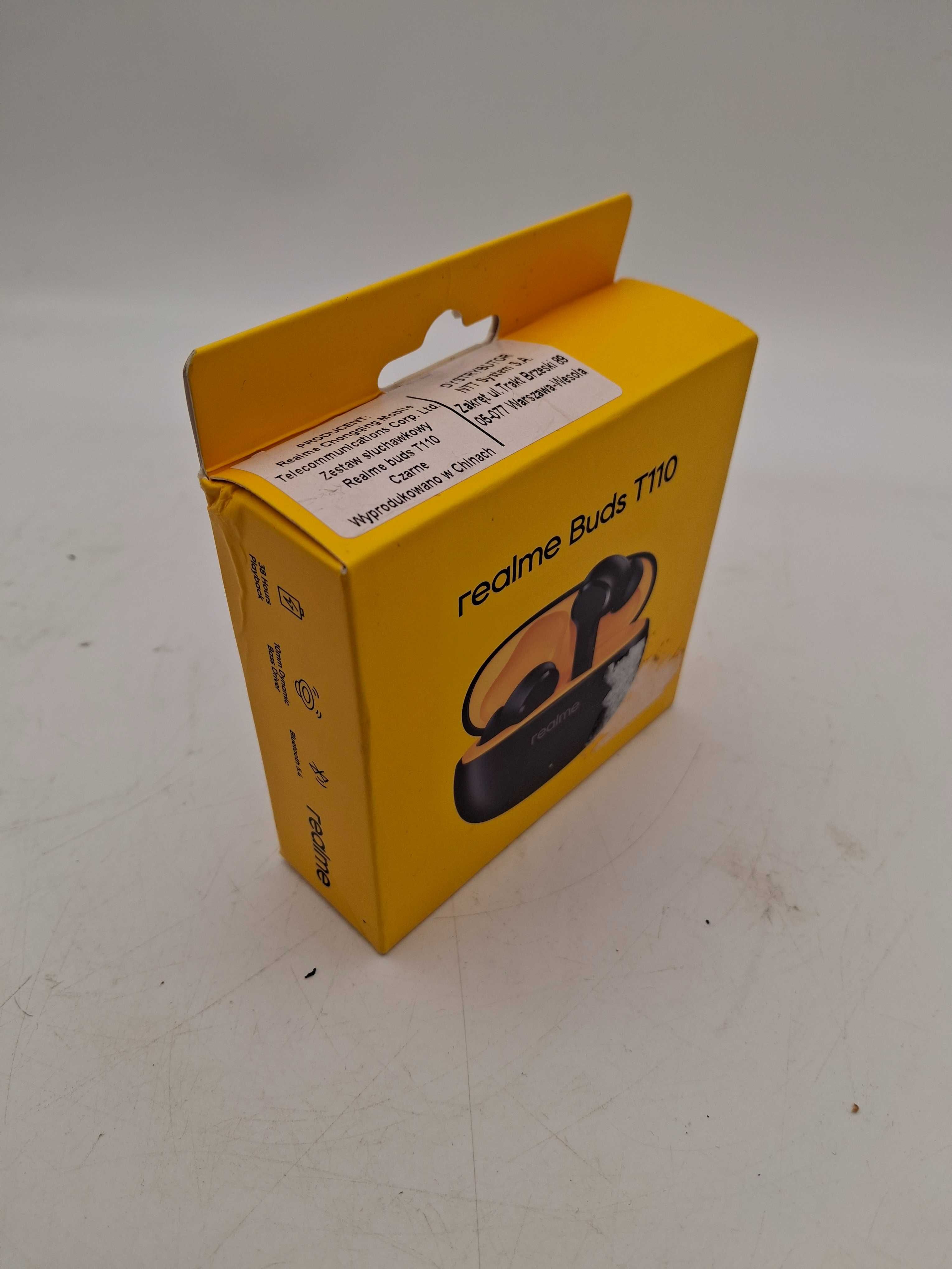 Słuchawki bezprzewodowe dokanałowe Realme Buds T110