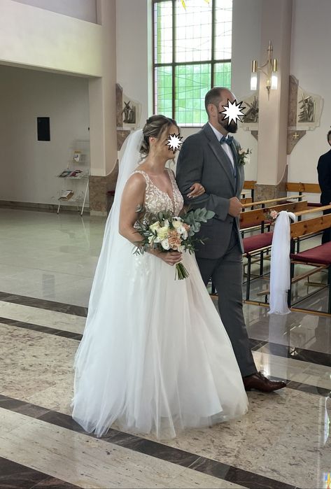 Suknia ślubna - Marry Me + Welon roz. 38