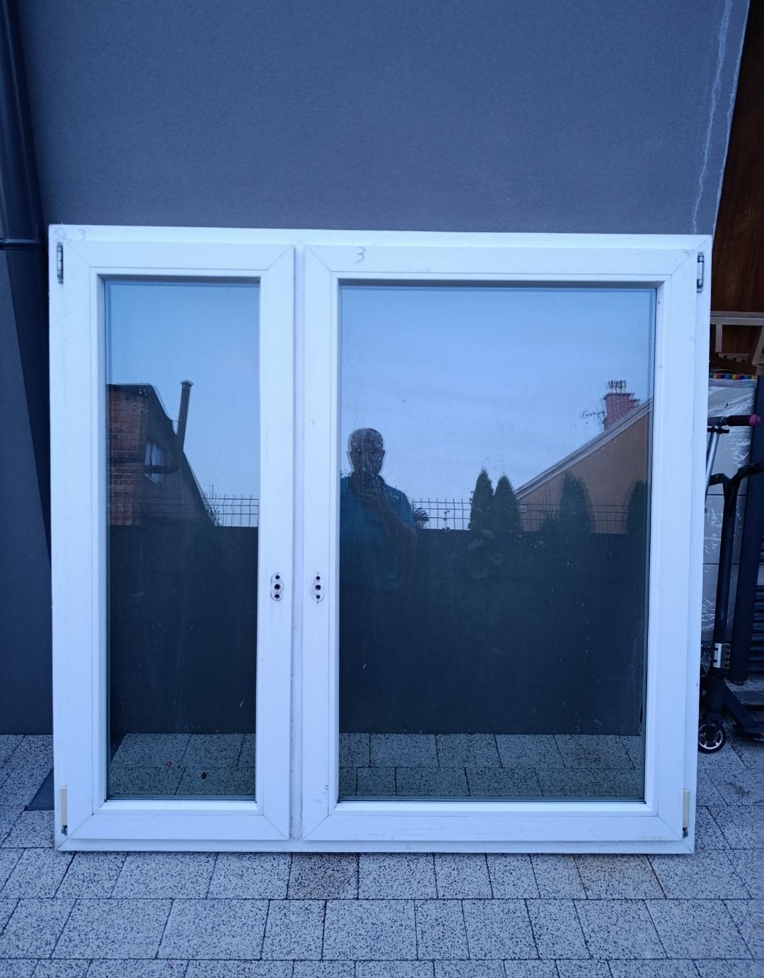 Okno PCV 149 x 143 cm