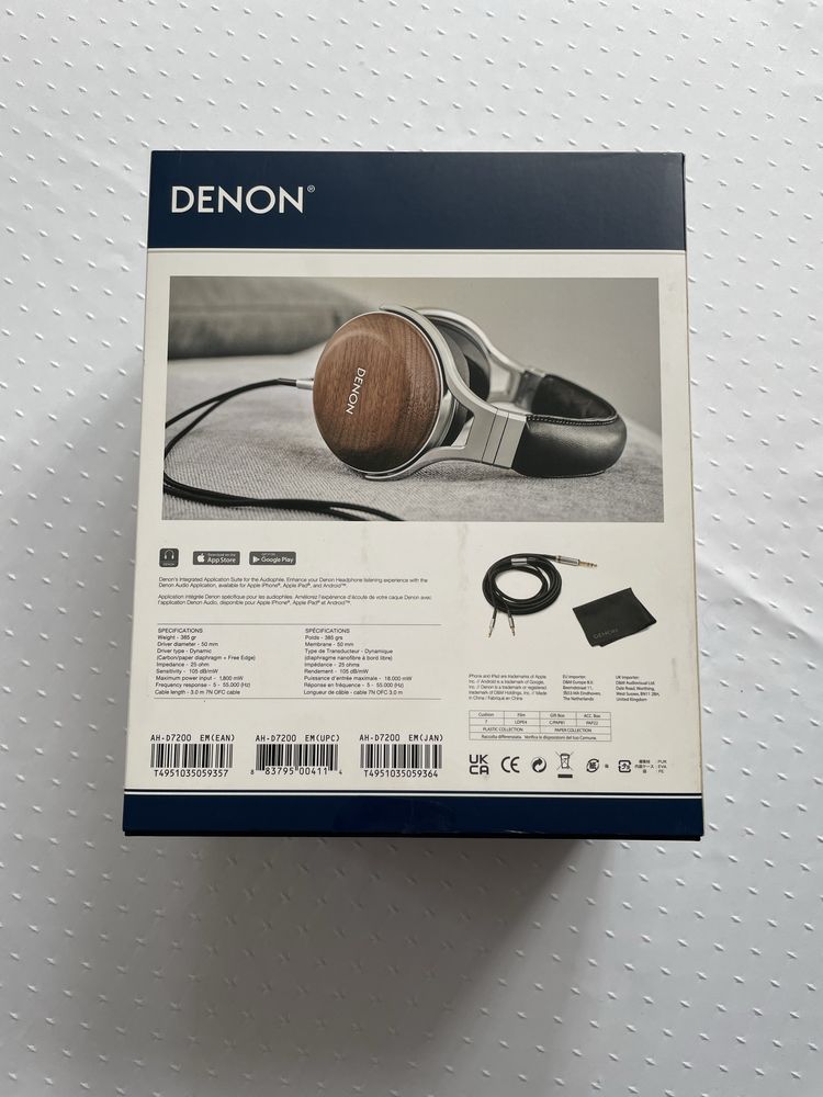 Słuchawki Denon AH-D7200 nauszne