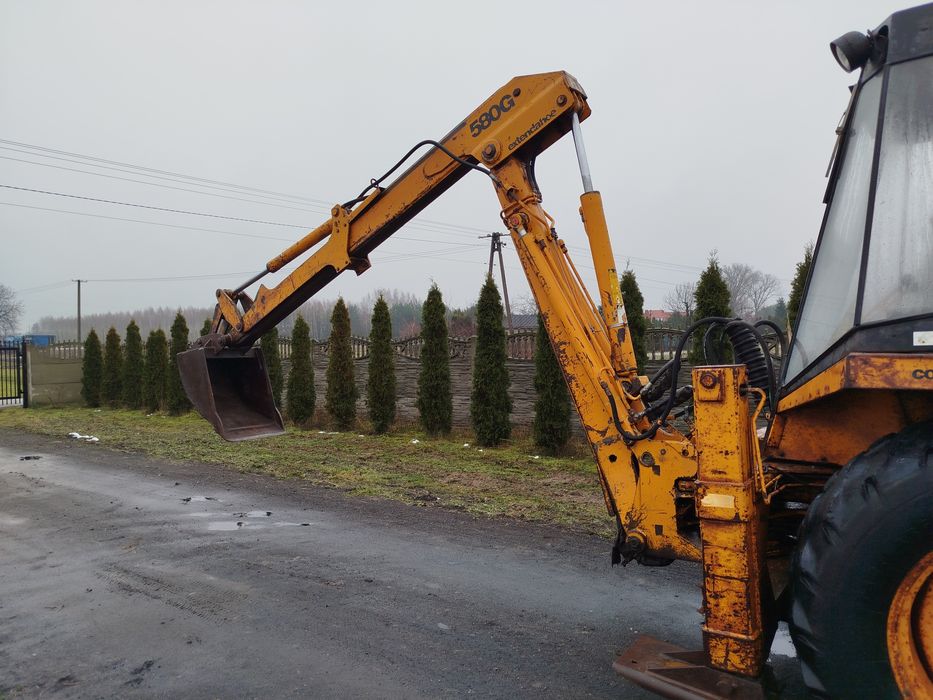 Koparko ładowarka case 580g krokodyl teleskop