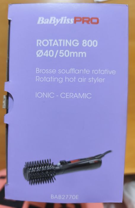 Фен-щітка BaByliss PRO BAB2770E Rotating 800