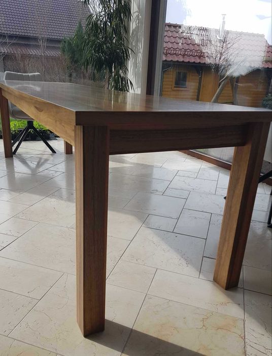 Stół drewniany 80 x 280 cm